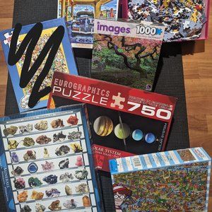 🧩Jigsaw Puzzles Galore!